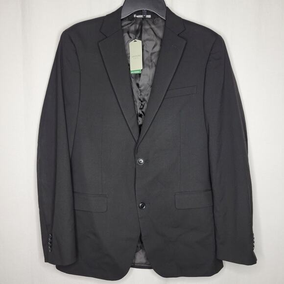 Alfani Men's Slim-Fit Stretch Solid Suit Jacket Blazer Black NWT 38L - Picture 5 of 16